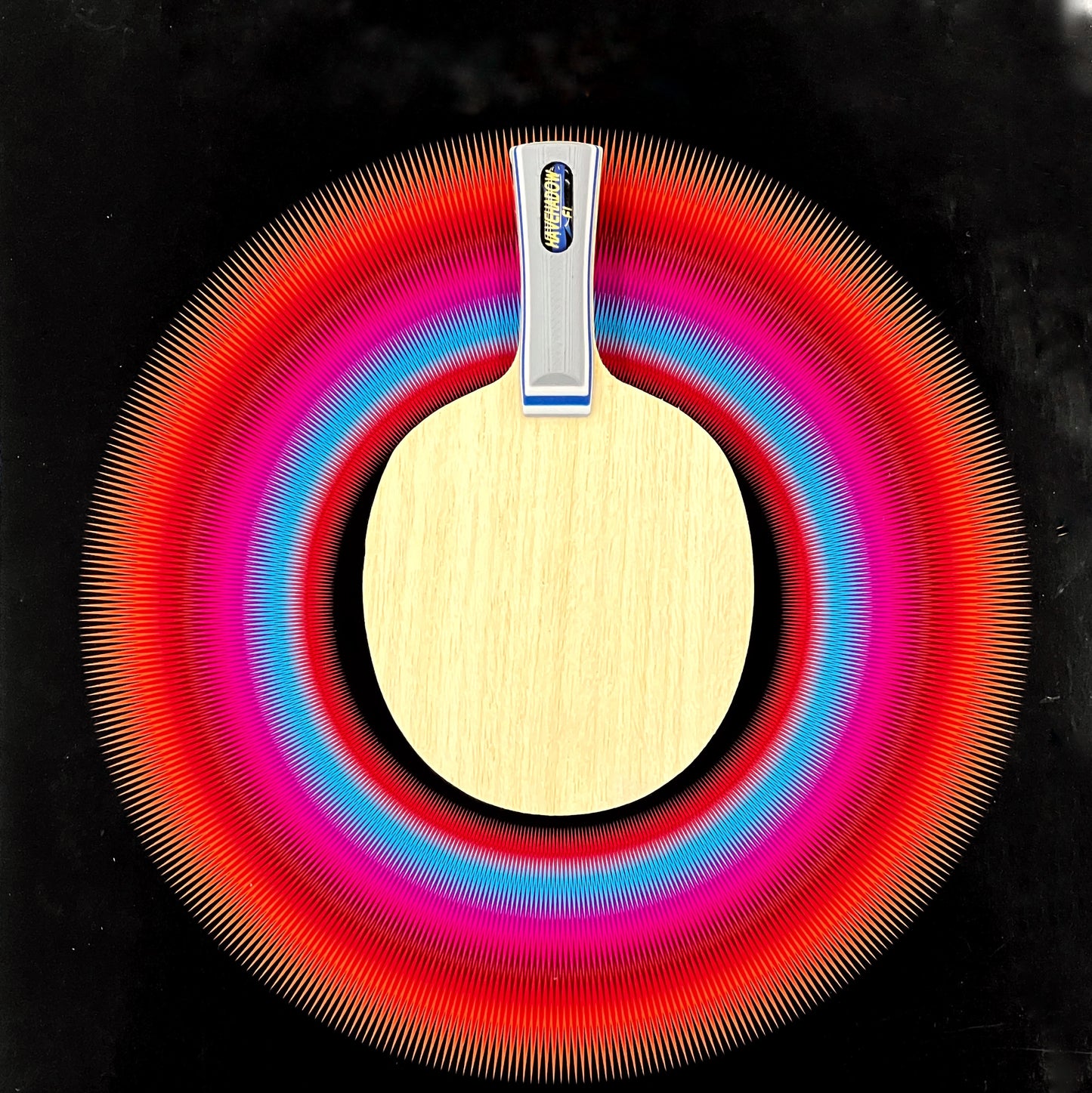 Manufacture Mini  Viscaria Table Tennis Racket  handle with Wooden-Carbon Composite Blade
