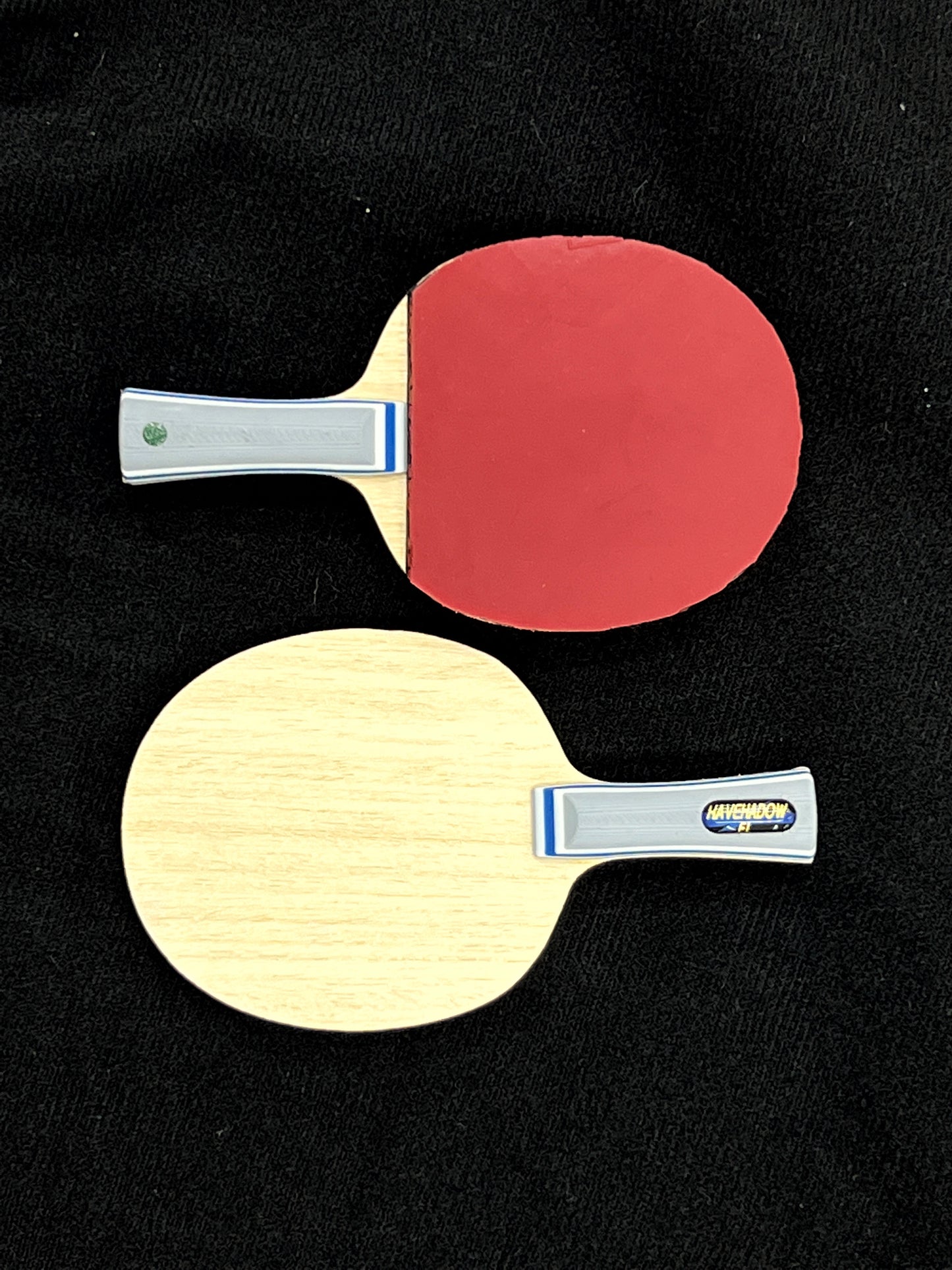 Manufacture Mini  Viscaria Table Tennis Racket  handle with Wooden-Carbon Composite Blade